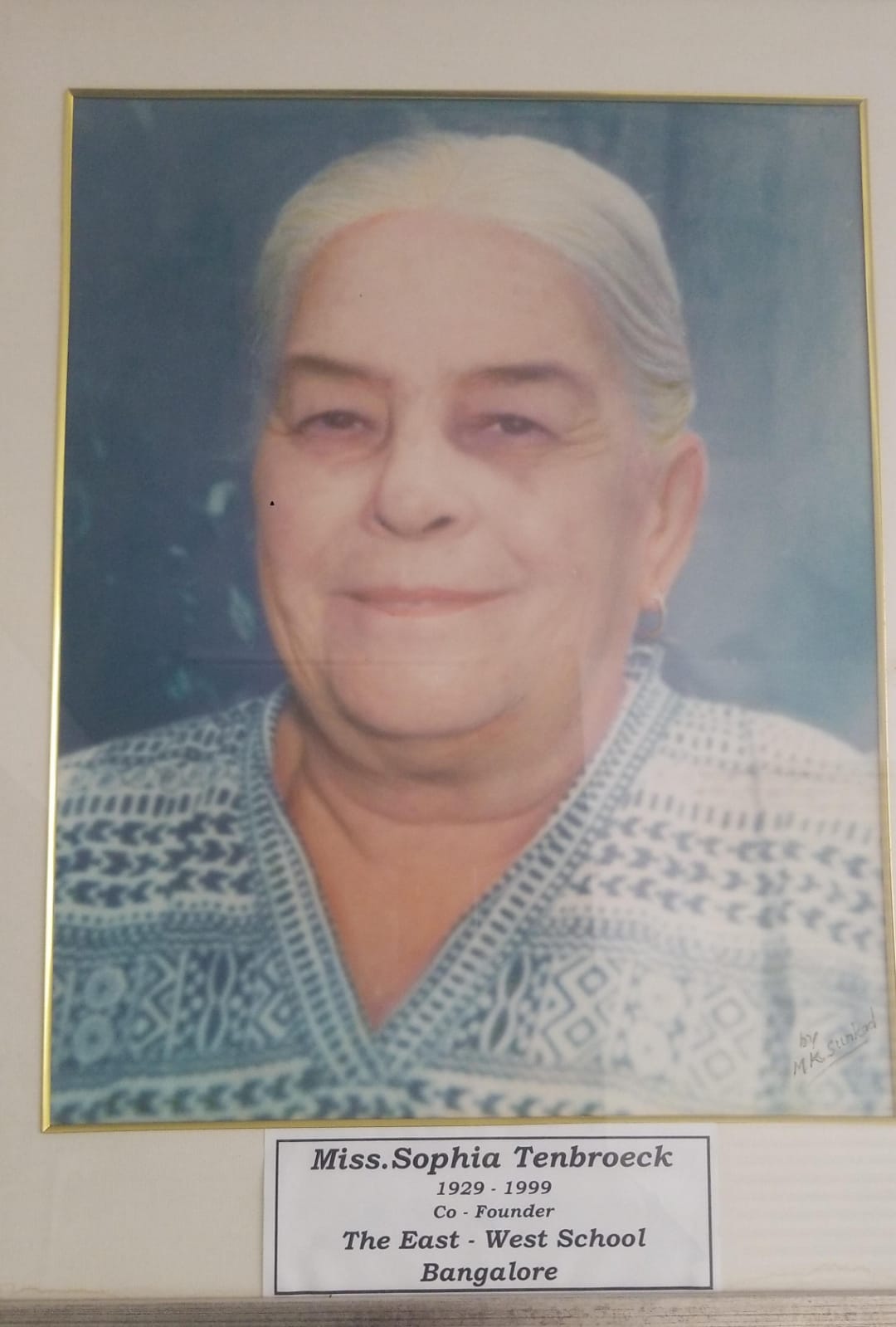 Ms. Sophia Tenbroeck